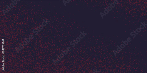 Abstract red sandy grain background with flowing wave pattern. Stippled gradient texture gritty noise design