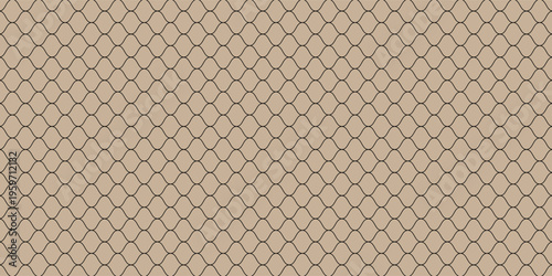Wire mesh fence isolated on white background. Mesh texture for fishing nets. Seamless black pattern for sportswear or soccer goal, volleyball net, basketball hoop, hockey, athletics.