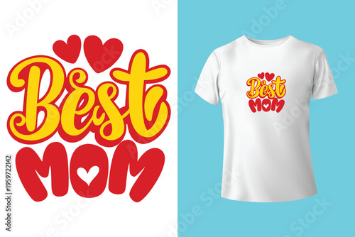 "Mother" periodic table t-shirt design.