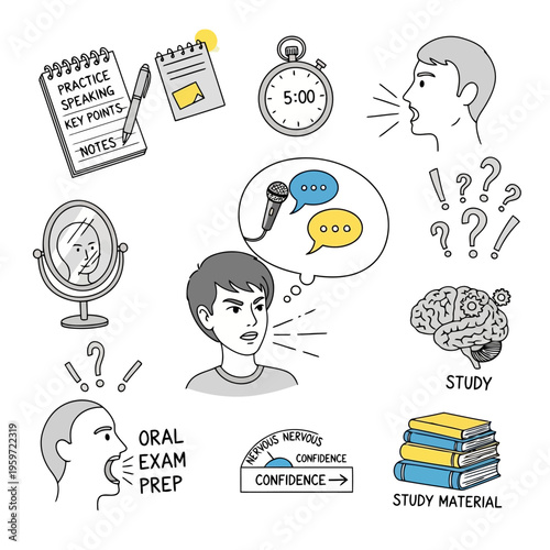 Conceptual illustration depicting the journey of data processing, from large datasets to insightful analytics and future predictions, driving business growth and strategic decision-making