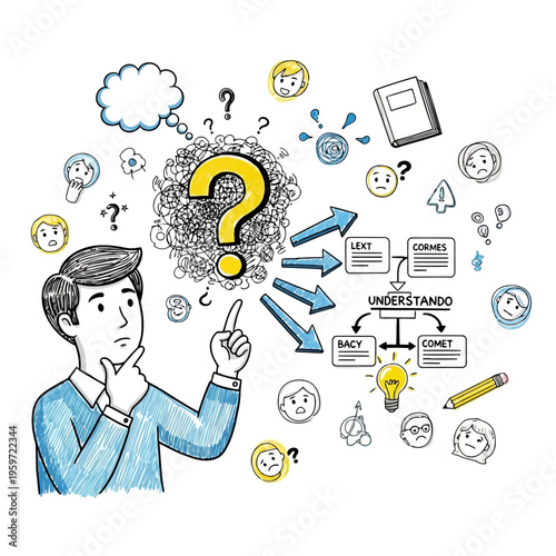 Cartoon illustrations set with hands showing enthusiastic applause, thumbs up, and motivational speech bubbles for success, praise, and approval concepts