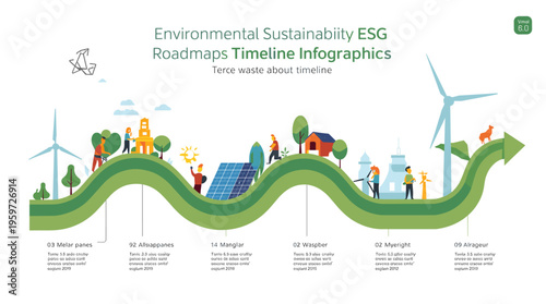 A modern design element with creative typography and a green accent, conveying innovation and style, ideal for marketing materials or website headers.