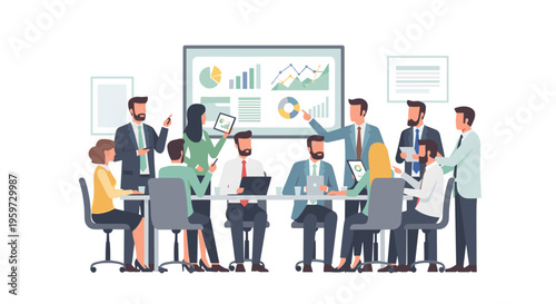 Business Team Meeting Discussion Analysis.