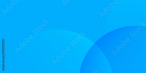 Abstract background blue with dynamic circle shape elements. Trendy and modern geometric gradient background. Vector Illustration
