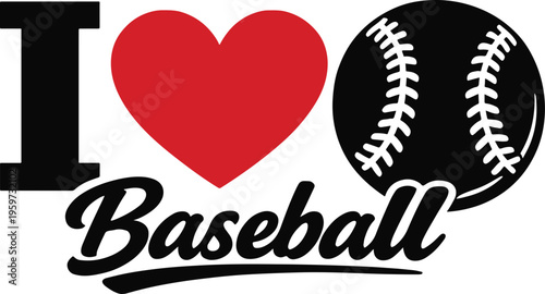 Baseball Scalable SVG Vector Graphic with Editable Paths and Layers for Web, UI Design, Digital Art, and Print Applications