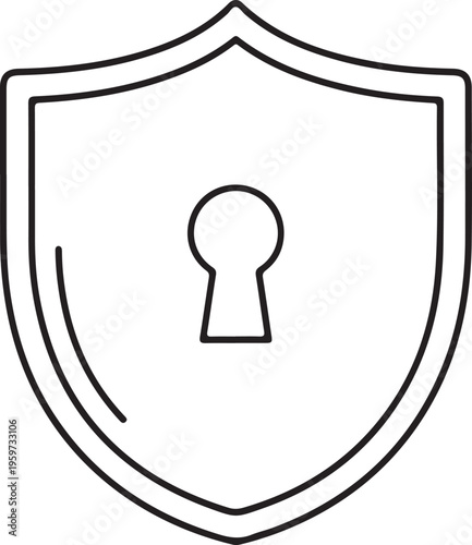 Black and white of a question mark inside a hexagon