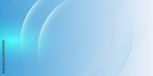 Abstract circle blue white gradient desktop wallpaper vector. Monotone Gradient blue white Digital technology background. Abstract circle shape blue white gradient desktop wallpaper background vector