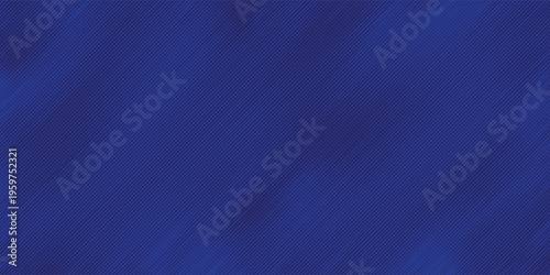 Abstract blue black gradient background with glowing light effect. Diagonal lines tech style, metallic wall texture, dark modern backdrop