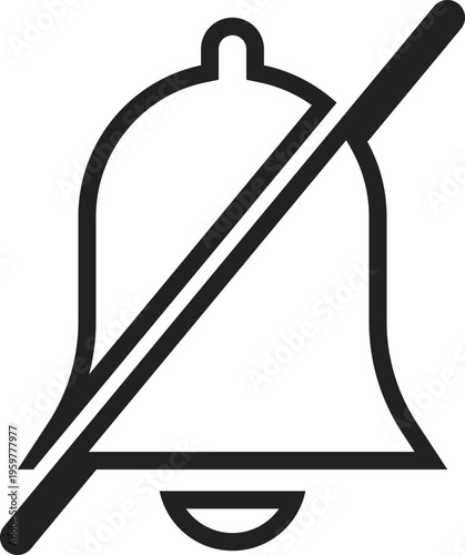 Muted Bell Icon
