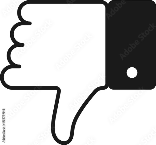 Thumbs Down Gesture Icon