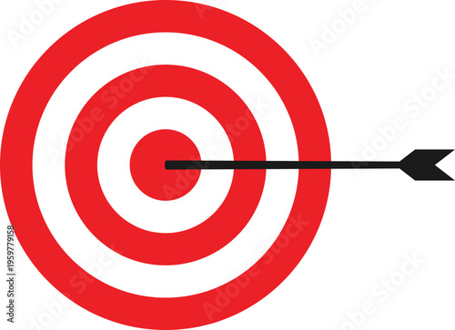 Target Hit With Arrow