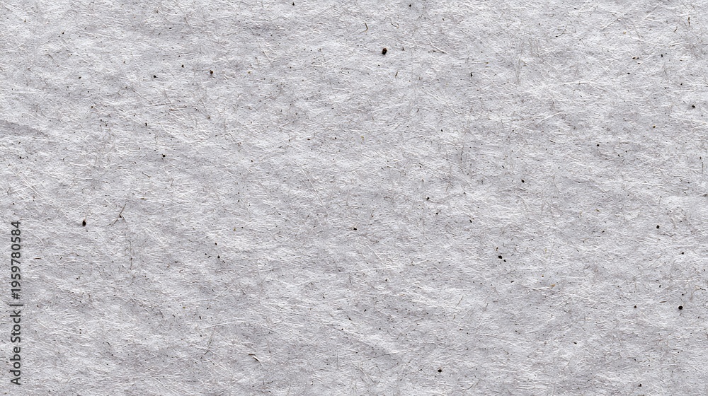 Fototapeta premium Subtle Light Gray Kraft Paper Texture with Fine Fibers and Flecks, Natural Textured Background for Design and Craft Projects