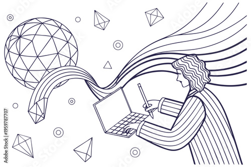 hand drawn vector illustration
