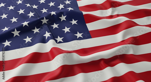 Celebrate labor day with patriotic spirit and american pride