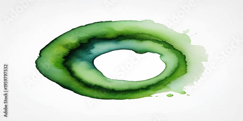 Fresh organic cucumber slices isolated on a white background, featuring juicy green vegetable circles perfect for a healthy raw food salad ingredient