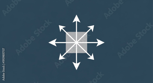 Expanding Square - A Symbol of Growth and Direction.