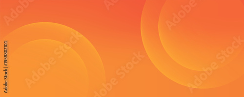 abstract orange circular background. Dynamic sound wave. Design element. Vector illustration