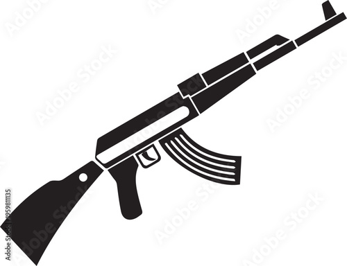 Isolated vector illustration of a sharp steel hunting knife with a wood handle and metal blade, a professional cutting tool for kitchen work or gardening equipment on a white background