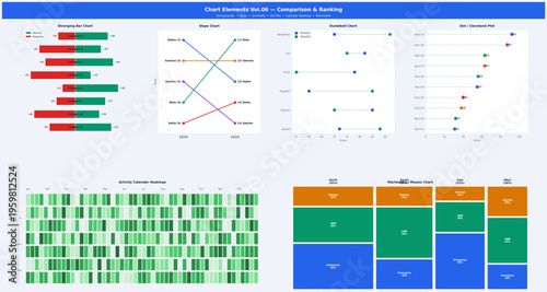 Simple vector design of a periodic table of elements with clean icons and chemistry symbols suitable for web and educational use