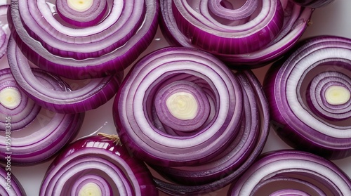 Red Onion Slices