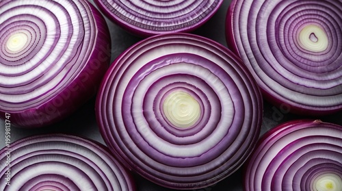 Red Onion Slices
