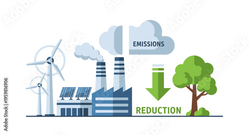 Emissions Reduction and Green Energy Transition: Sustainable Industrial Future