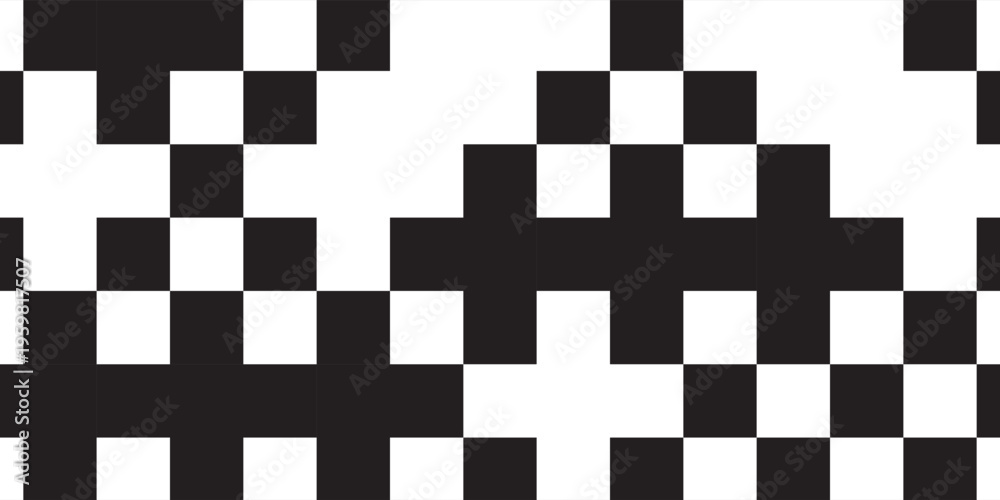 Naklejka premium Checkered flag wave on white background design for sport race championship vector illustration.