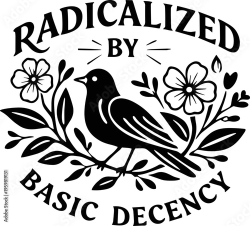 Radicalized by Basic Decency Svg