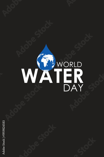 water day concept. World water day