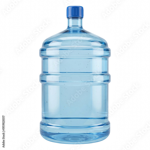 Large Plastic Water Cooler Bottle Filled with Fresh Drinking Water