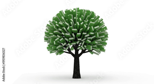 Conceptual illustration depicting knowledge, education, learning, and the growth of wisdom