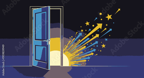 Open Door to New Opportunities Ahead.