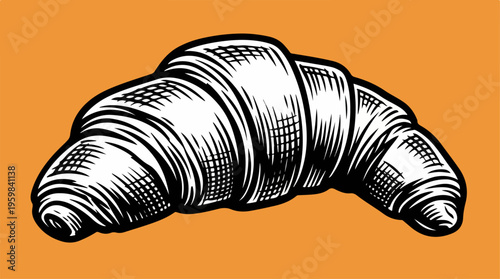 Croissant Pastry Baked Food.