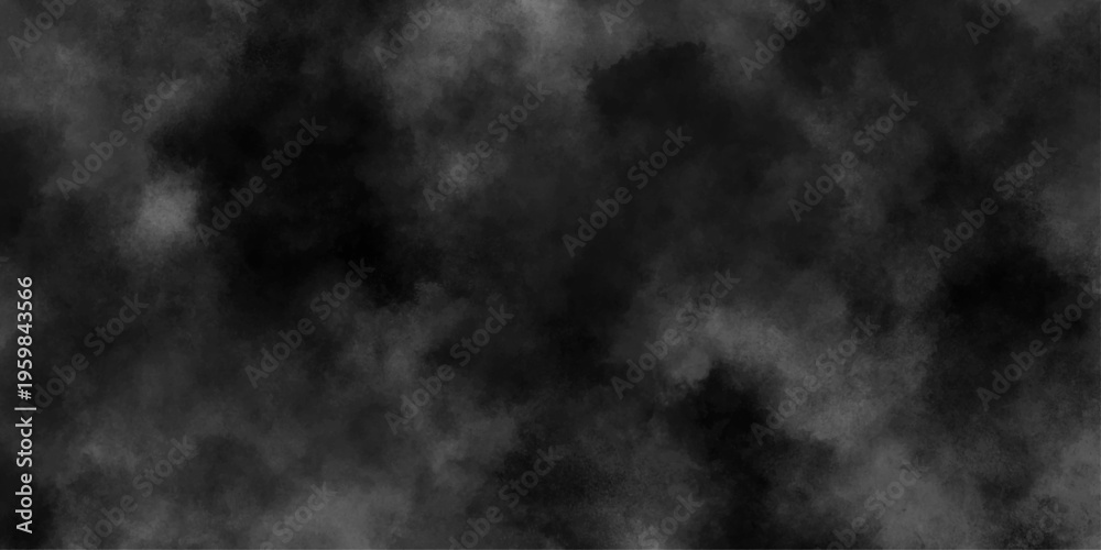 Obraz premium Black smoke background .