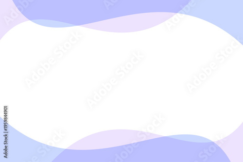 紫の抽象ウェーブフレーム背景