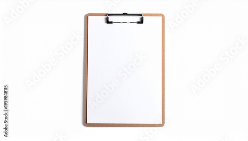 clipboard isolated on white background