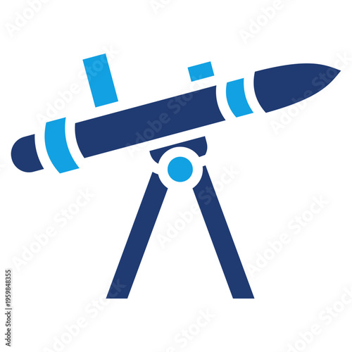 Rocket Launcher outline mixed icon