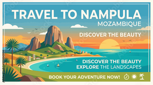 Travel Advertisement for Nampula Mozambique
