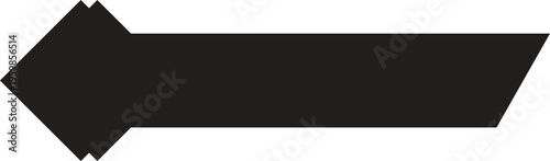 Lower third banner. Broadcast news lower third banner template design.