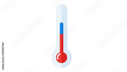 Thermometer Rising Temperature vector icon