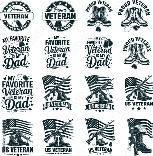 Military Dad Gift, Veteran Png Files1