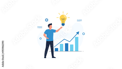 Businessman giving a thumbs up next to a clipboard holding a signed document with a gold seal representing a successful contract or degree.