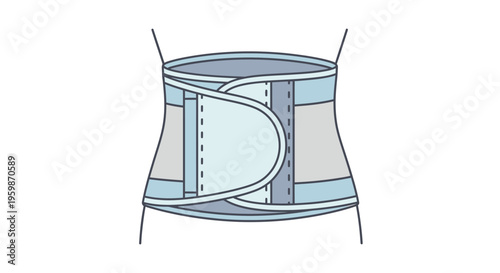 Corset garment for women waist.