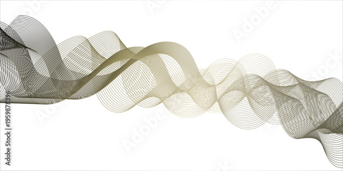 Isolated black and white gloves grip a rubber band aid and twine cord tied in a brown knot pattern against a light background.