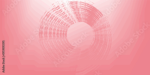 Circle brush stroke vector isolated on white background. Red enso zen circle brush stroke. For stamp, seal, ink and paintbrush design template. Grunge hand drawn circle shape, vector illustration