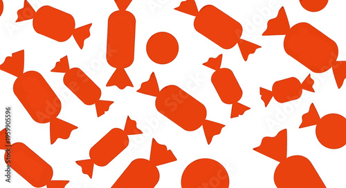 Orange candies on white background candy sweet treat confectionery sugar