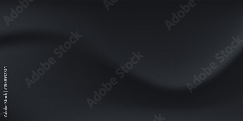 Premium Black vector. Limbo dark grey spotlight background. Abstract 3d backdrop for product presentation. Minimal wall scene. Showcase, promotion display. dop