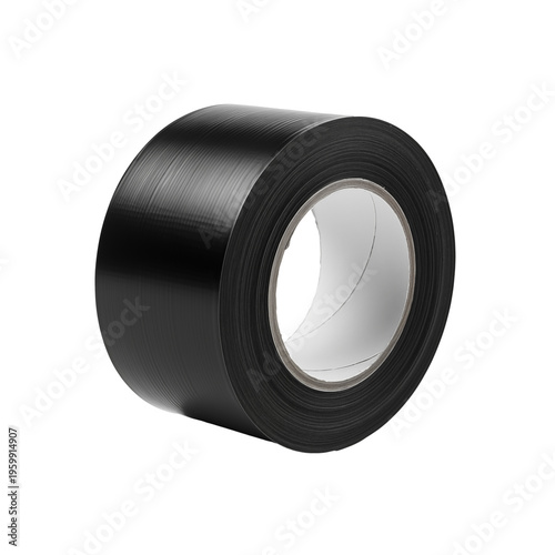 black duct tape roll png