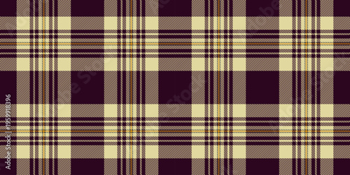 T-shirt fabric pattern texture, model check background plaid. Window seamless tartan textile vector in dark and light colors.