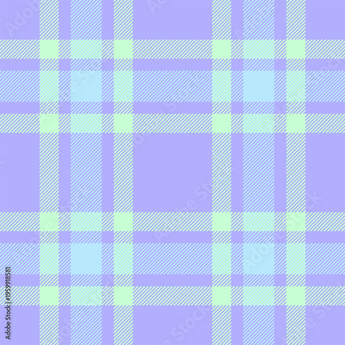 Best background tartan texture, punk seamless plaid pattern. Picnic check vector fabric textile in light and indigo colors.